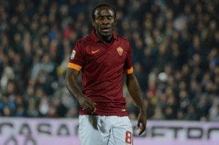 CAMPIONATO SERIE A 2014-2015  CESENA-ROMA DOMENICA 22 MARZO 2015 STADIO MANUZZI CESENA -  NELLA FOTO: DOUMBIA