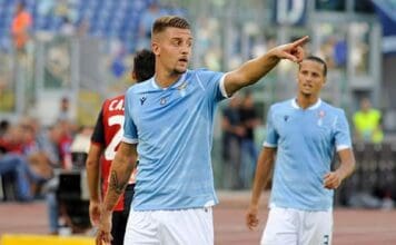 Lazio Milinkovic-Savic Luis Alberto