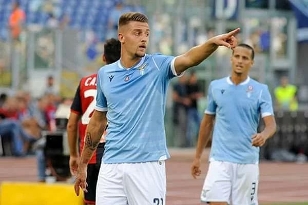 Lazio Milinkovic-Savic Luis Alberto