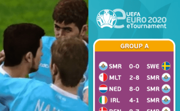 E-Games eEuro Taddei San Marino