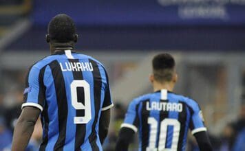 Lukaku e Lautaro Martinez