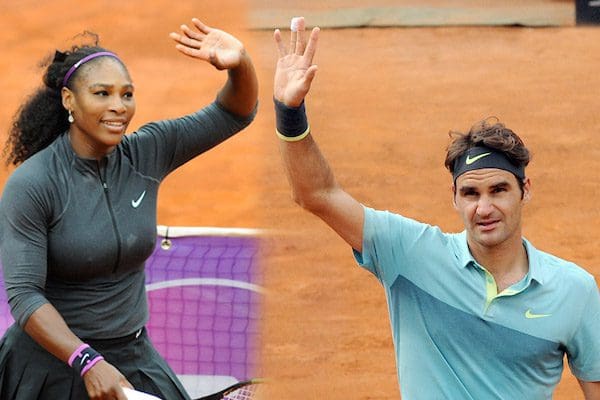 Serena Williams Federer Wimbledon