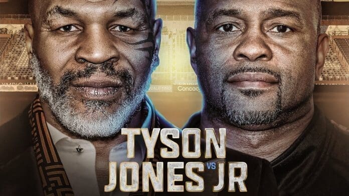 Roy Jones Jr vs Mike Tyson
