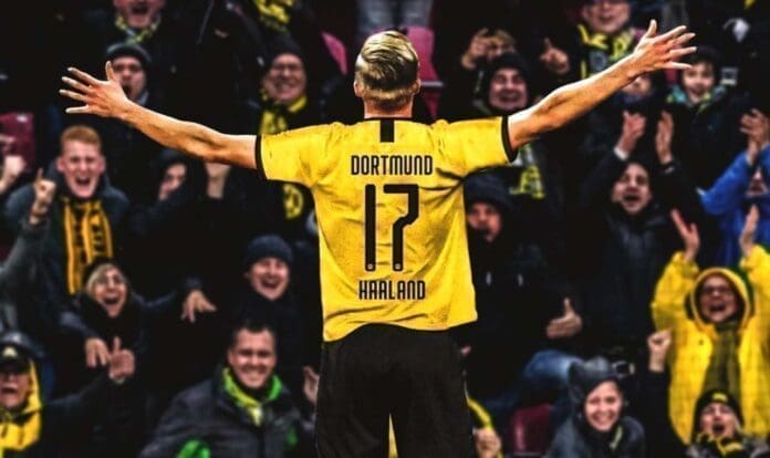 Haaland Siviglia Borussia Dortmund cronaca tabellino highlights