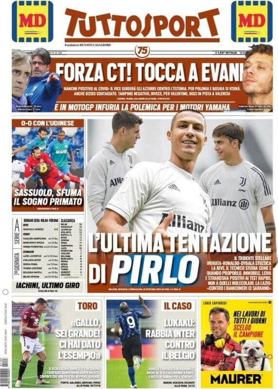 Prime Pagine,Prime pagine quotidiani,Prime pagine quotidiani sportivi,Prime pagine quotidiani oggi