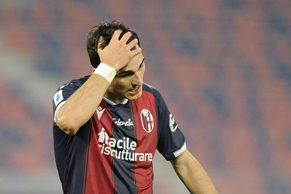 Bologna infortunio Orsolini