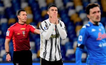 Cristiano Ronaldo rammaricato