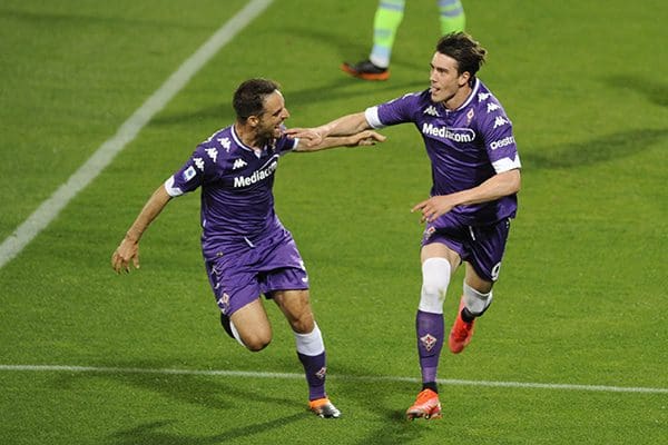 Esultanza Vlahovic ph: Fornelli/Keypress