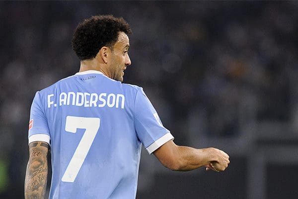 SERIE A TIM 2021-2022: LAZIO VS INTER Felipe Anderson