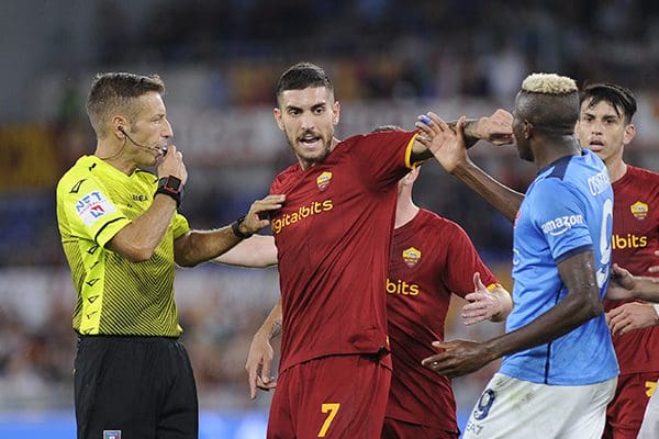 Pellegrini e Osimhen Pellegrini e Osimhen