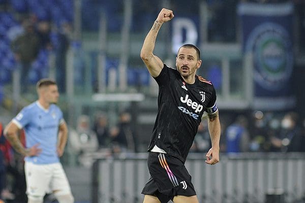 Esultanza Bonucci ph: Fornelli/Keypress Juventus Venezia, risultato, tabellino e highlights