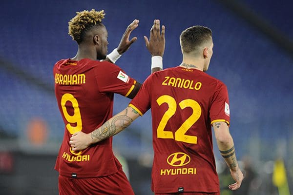ESULTANZA ZANIOLO E ABRAHAM ( FOTO DI SALVATORE FORNELLI ) Empoli Roma, risultato, tabellino e highlights