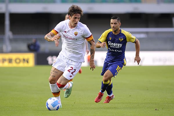 ZANIOLO E CAPRARI IN AZIONE ( FOTO DI SALVATORE FORNELLI )