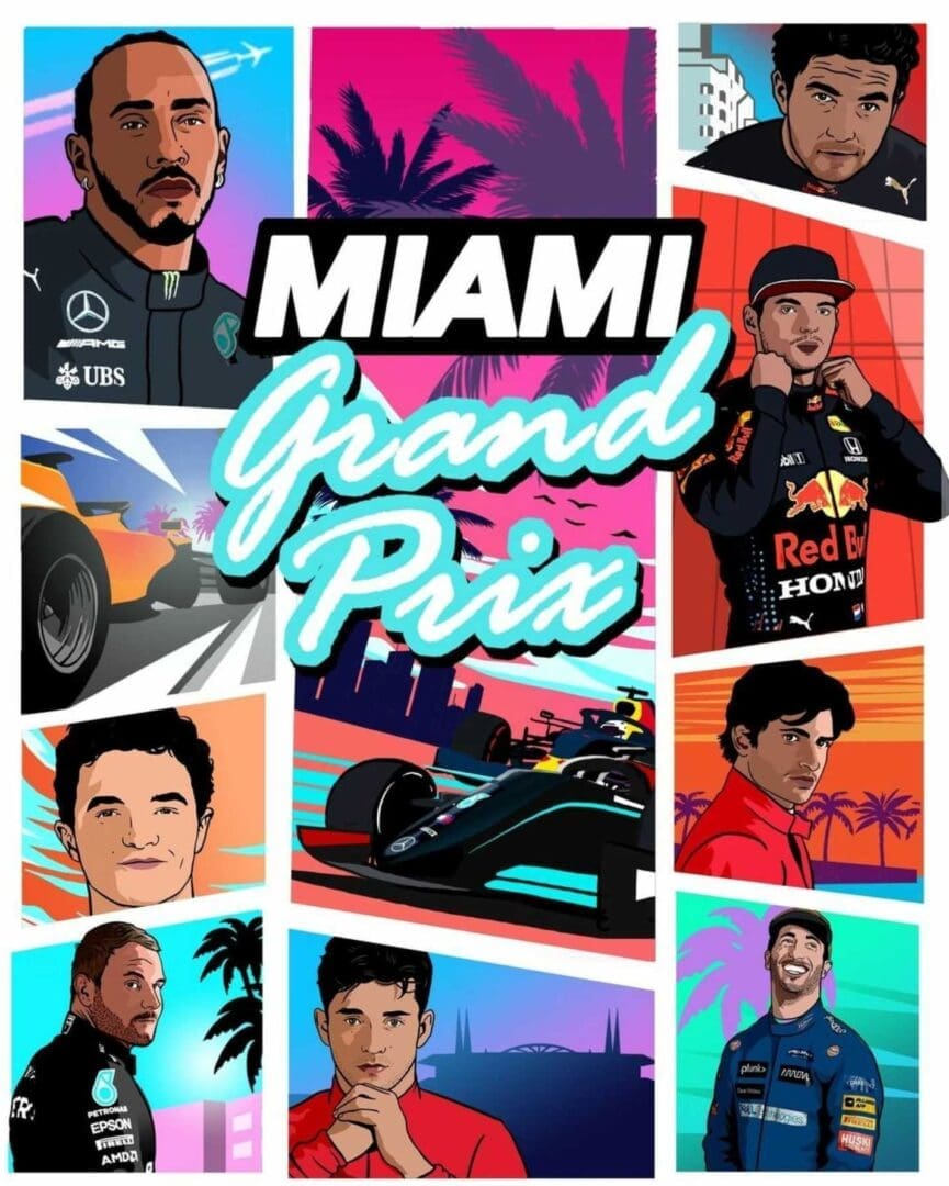 MIAMI LOCANDINA GP