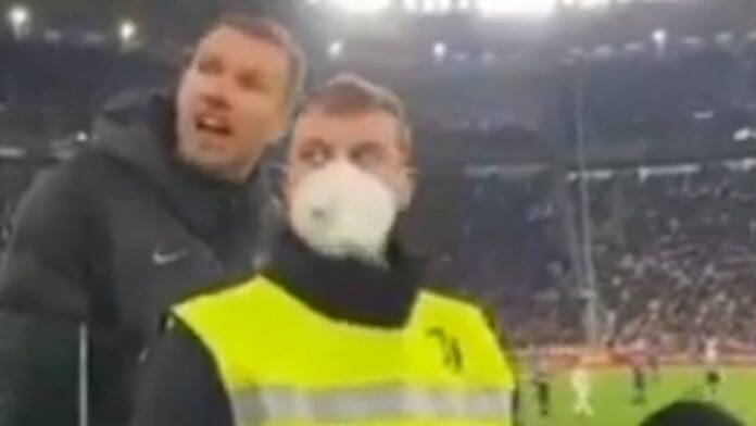 Dzeko tifoso juve