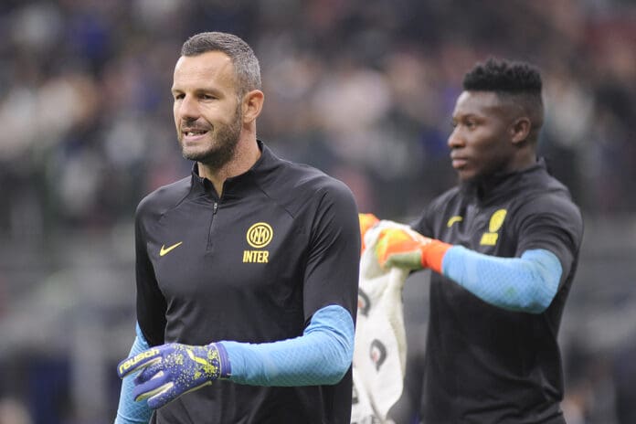 Handanovic e Onana Handanovic e Onana