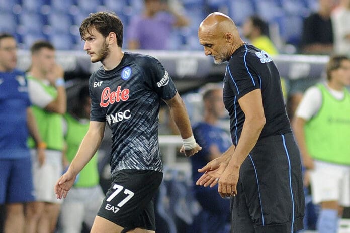 NAPOLI CALCIO Kvaratskhelia