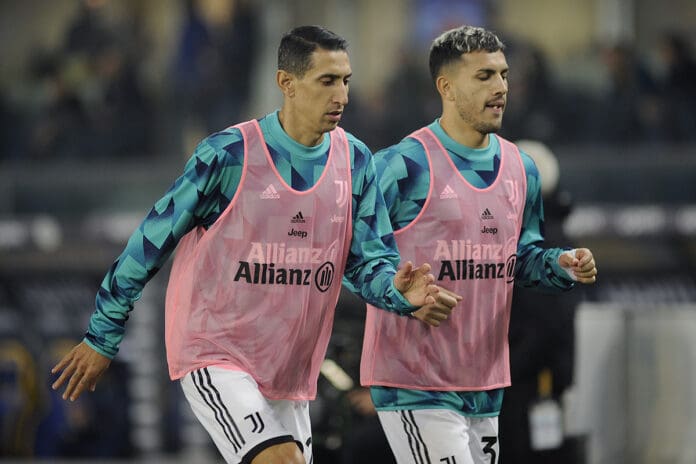 PAREDES E DI MARIA ( FOTO DI SALVATORE FORNELLI ) Di Maria e Paredes