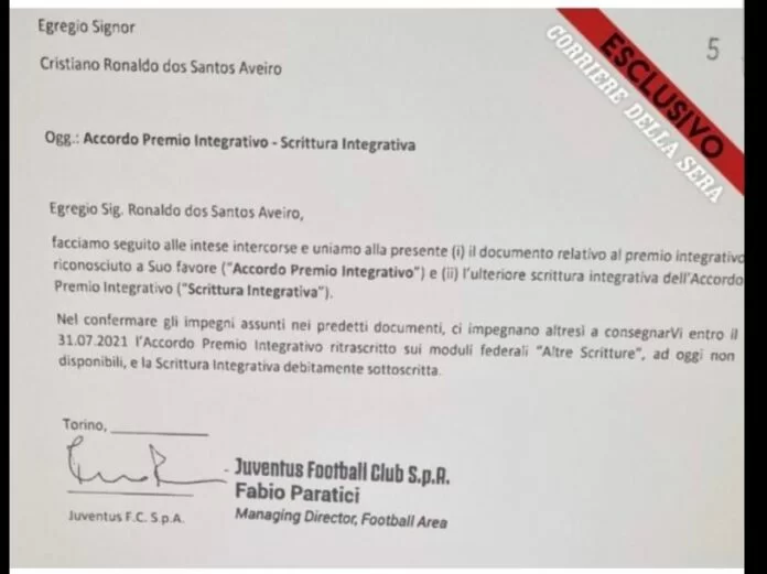 Carta Ronaldo