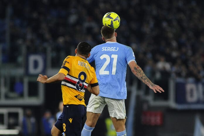 SERGEJ MILINKOVIC SAVIC E RINCON IN AZIONE ( FOTO DI SALVATORE FORNELLI ) Lazio Sampdoria, risultato, tabellino e highlights