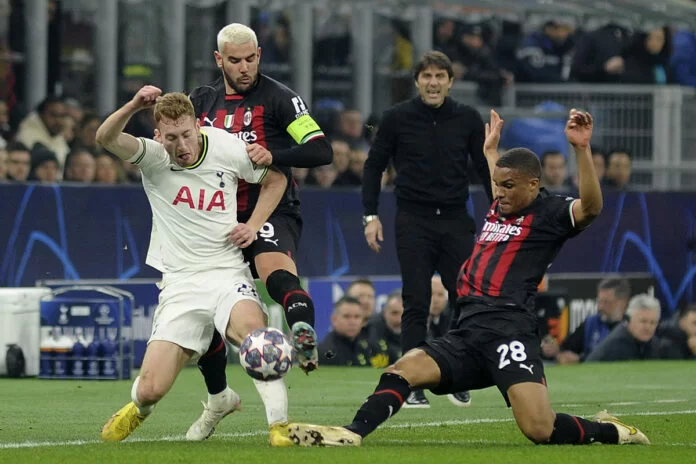 UEFA CHAMPIONS LEAGUE 2022-2023: MILAN VS TOTTENHAM