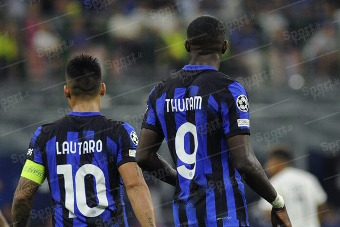 Lautaro Martinez e Thuram