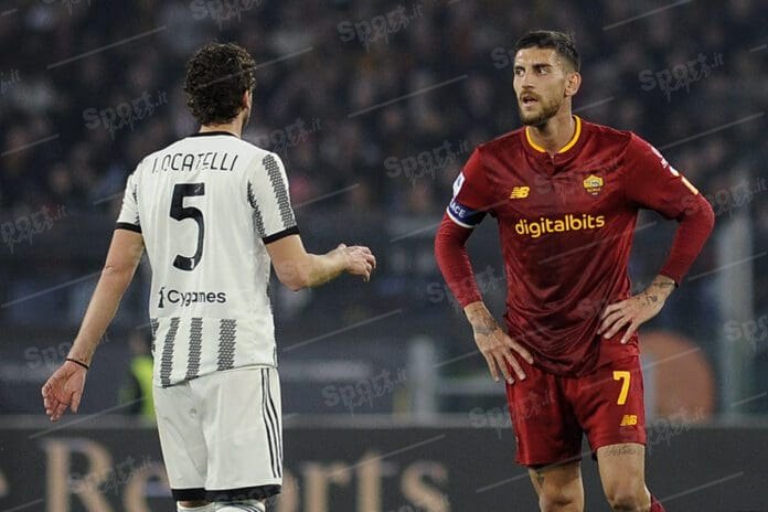 lorenzo pellegrini e manuel locatelli ( foto di salvatore fornelli )
