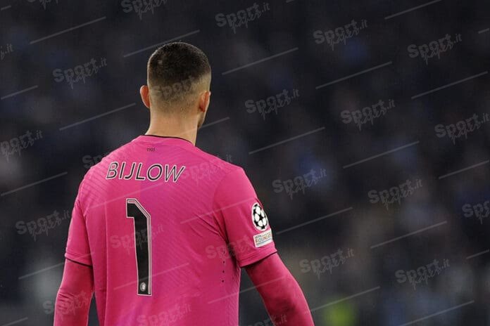 il portiere del feyenord bijlow ( foto di salvatore fornelli )