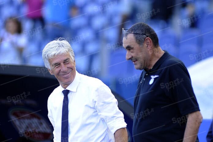 gasperini e sarri ph: fornelli/keypress
