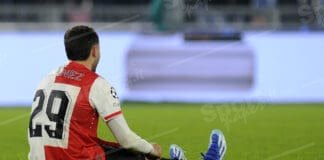 gimenez attaccante feyenoord ( foto di salvatore fornelli )