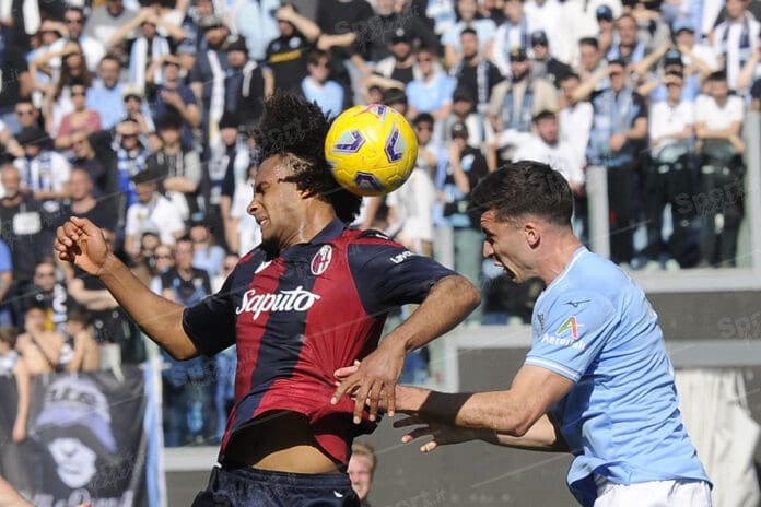 joshua zirkzee e casale in azione ( foto di salvatore fornelli )