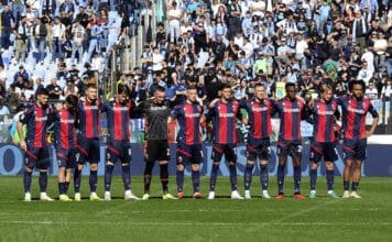 la formazione del bologna ( foto di salvatore fornelli )