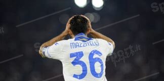 mazzitelli rammaricato ( foto di salvatore fornelli )