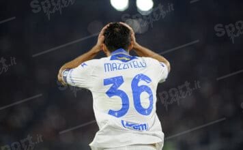 mazzitelli rammaricato ( foto di salvatore fornelli )