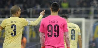 pepe e diego costa fc porto ( foto di salvatore fornelli )