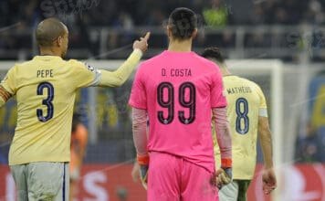 pepe e diego costa fc porto ( foto di salvatore fornelli )