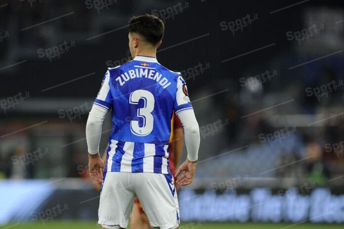 zubimendi real sociedad ( foto di salvatore fornelli )