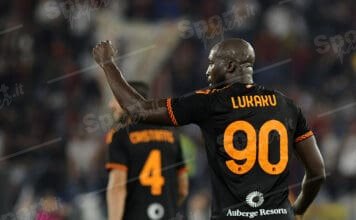 esultanza romelu lukaku ( foto di salvatore fornelli )