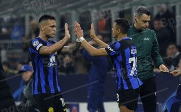 alexis sanchez e lautaro martinez ( foto di salvatore fornelli )