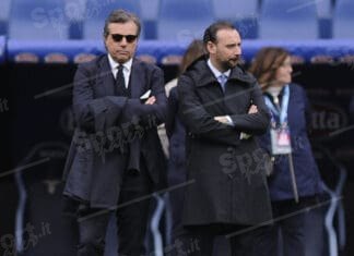 cristiano giuntoli e giovanni manna ( foto di salvatore fornelli )