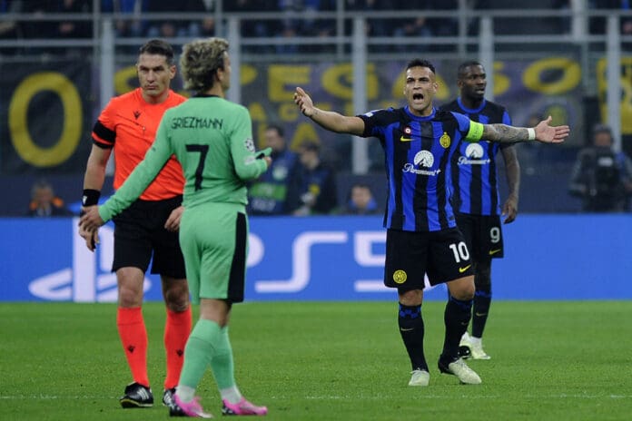 lautaro martinez e griezmann ( foto fornelli/keypress )