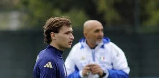 nicolo barella e luciano spalletti ( foto fornelli/keypress )