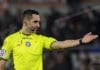 l’arbitro andrea colombo ( foto di salvatore fornelli )