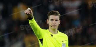 l’arbitro internazioanle françois letexier ( foto di salvatore fornelli )