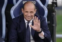massimiliano allegri sorridente ( foto di salvatore fornelli )