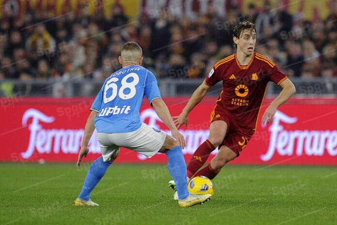 SERIE A TIM 2023-2024: ROMA VS NAPOLI serie a tim 2023 2024: roma vs napoli