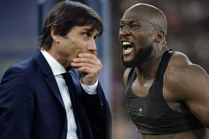 antonio conte e romelu lukaku ( foto fornelli/keypress )