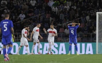 amichevole di calcio italia vs turchia