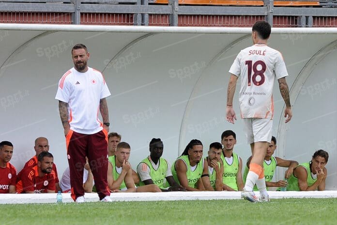 amichevole roma vs olympiakos