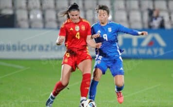 amichevole italia vs spagna femminile
